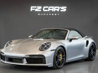 Begagnad Porsche 911 Turbo S Cabriolet 650 HK (478 kW) 2020 Silver Cab