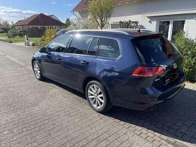 Usata VW Golf VII LOUNGE 125 CV (91 kW) 2015 Blu Station wagon
