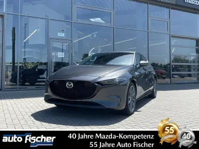 Neu Mazda 3 Exclusive 140 PS (102 kW) 2026 Grau Limousine