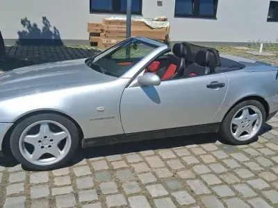 Gebraucht Mercedes SLK230 231 PS (169 kW) 1997 Grau Cabrio