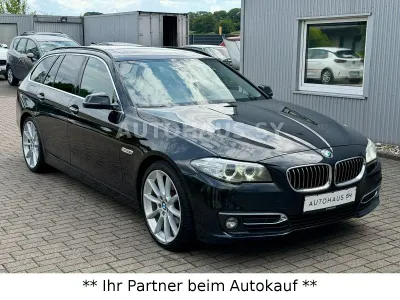 Gebraucht BMW 520 Luxury Line 184 PS (135 kW) 2013 Schwarz Kombi