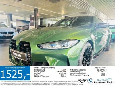 gebraucht BMW M4 Coupé COMPETITION MxDrive Track-P/VERDE-ERMES