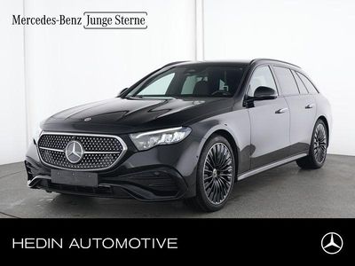 Schwarz Gebraucht 2024 Mercedes E200 AMG Limousine | 54.990 € (Fairer Preis)