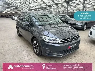 Gebraucht VW Touran United 150 PS (110 kW) 2021 Grau Van / Kleinbus