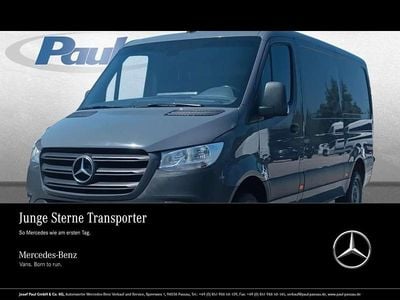 Grau Gebraucht 2021 Mercedes Sprinter Van | 36.878 € (Teuer)
