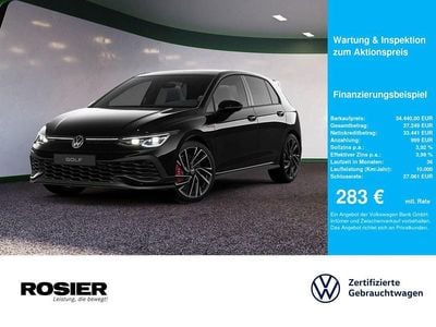 Usata VW Golf VIII GTI Clubsport 301 CV (221 kW) 2024 Nero Berlina