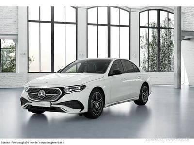Gebraucht Mercedes E300 Night 204 PS (150 kW) 2024 Unilack polarweiß