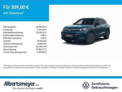 Gebraucht VW Tiguan Goal 110 PS (80 kW) 2025 Blau SUV