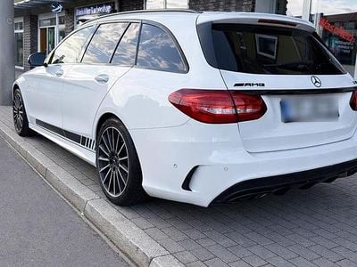 Używany Mercedes C43 AMG AMG 367 KM (269 kW) 2018 Biały Kombi