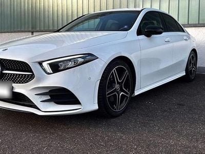 Brugt Mercedes A200 AMG 163 HK (119 kW) 2020 Hvid Sedan