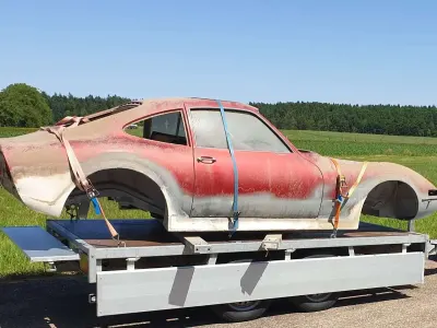 Gebraucht Opel GT 90 PS (66 kW) 1970 Rot Coupé
