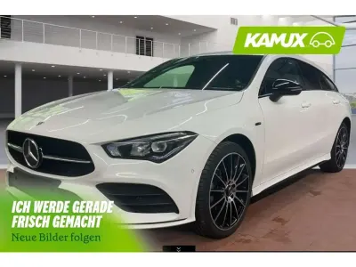 Gebraucht Mercedes CLA250 AMG line 160 PS (117 kW) 2021 Polarweiss Limousine