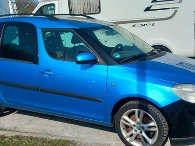 Gebraucht Skoda Roomster Style 80 PS (58 kW) 2006 Blau Van / Kleinbus