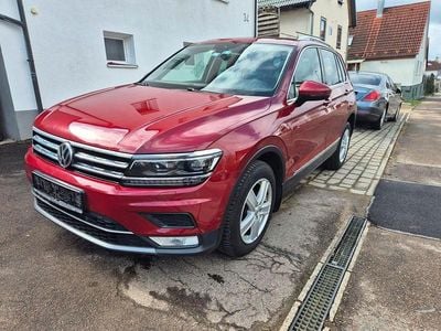 Gebraucht VW Tiguan Highline 190 PS (139 kW) 2017 Rot SUV