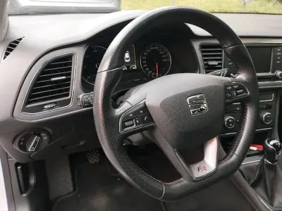 Gebraucht Seat Leon FR 150 PS (110 kW) 2014 Weiß Kombi