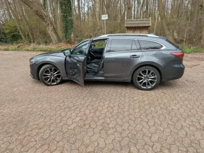 Gebraucht Mazda 6 Sports-Line 165 PS (121 kW) 2017 Grau Kombi