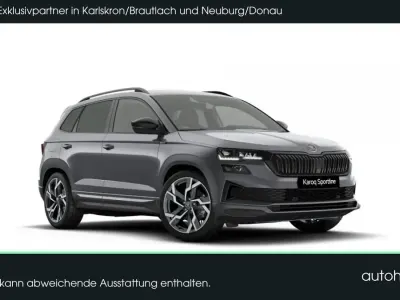 Neu Skoda Karoq SportLine 190 PS (139 kW) 2026 Graphitegrau metallic SUV