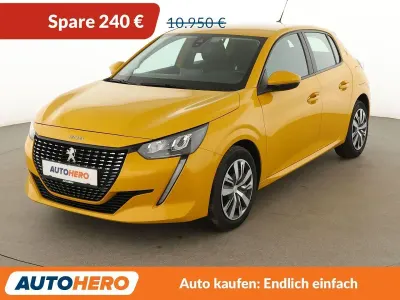 Gebraucht Peugeot 208 Active 102 PS (75 kW) 2020 Gelb Kleinwagen