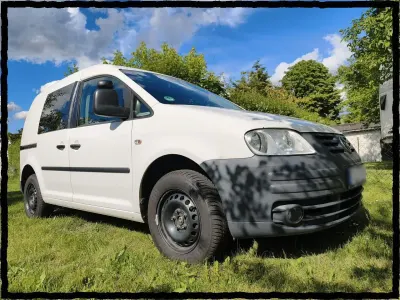 Gebraucht VW Caddy 109 PS (80 kW) 2009 Weiß Van / Kleinbus