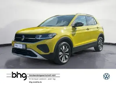 Gebraucht VW T-Cross Life 95 PS (69 kW) 2025 Gelb SUV