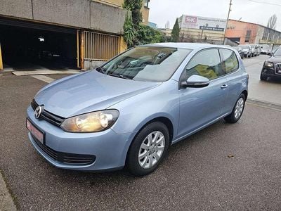 Gebraucht VW Golf VI Trendline 80 PS (58 kW) 2009 Shark blue metallic Kleinwagen