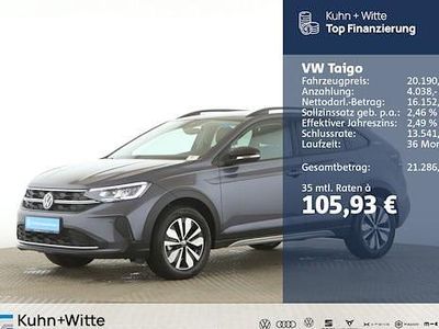 Gebraucht VW Taigo Goal 95 PS (69 kW) 2025 Grau SUV