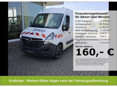 Second-hand Opel Movano 163 CP (119 kW) 2020 Alb Van