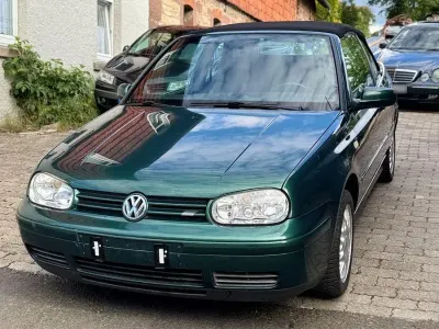 Gebraucht VW Golf Trendline 101 PS (74 kW) 1999 Grün Cabrio