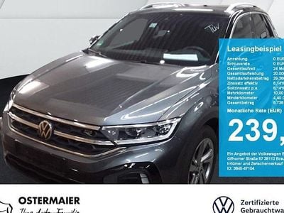 Gebraucht VW T-Roc R-line 150 PS (110 kW) 2025 Grau SUV
