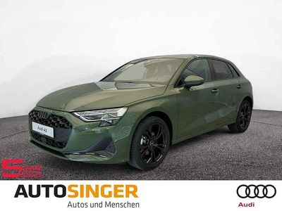 Neu Audi A3 Advanced Plus 150 PS (110 kW) 2025 Distriktgrün metallic Limousine