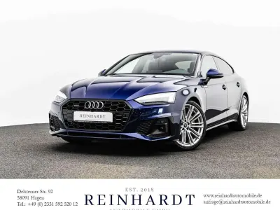 Gebraucht Audi A5 Sportback S-Line 204 PS (150 kW) 2022 Navarrablau metallic Kleinwagen