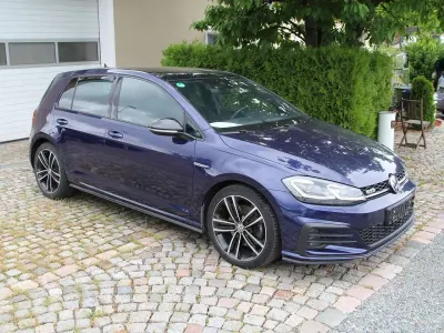 Gebraucht VW Golf VII GTD 184 PS (135 kW) 2018 Atlantic blue metallic Kleinwagen