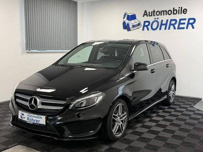 Gebraucht Mercedes B200 AMG line 136 PS (100 kW) 2017 Schwarz Van / Kleinbus