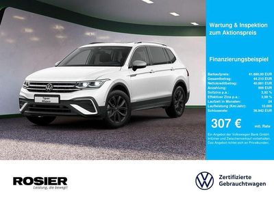 Weiss / oryxweiss perlmutteffekt Gebraucht 2024 VW Tiguan Allspace Move SUV | 41.880 € (Fairer Preis)