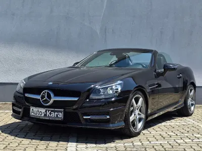 Gebraucht Mercedes SLK350 Sport 306 PS (225 kW) 2014 Obsidianschwarzmetallic Cabrio