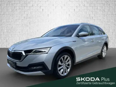 Gebraucht Skoda Octavia Scout 4x4 200 PS (147 kW) 2021 Silber Limousine