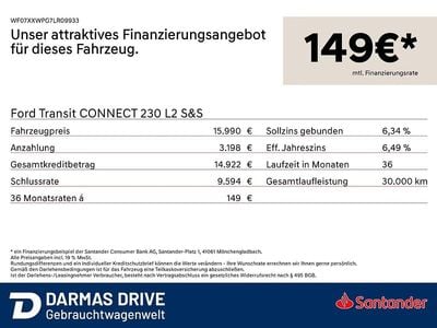 Gebraucht Ford Transit Connect S 101 PS (74 kW) 2020 Silber Van / Kleinbus