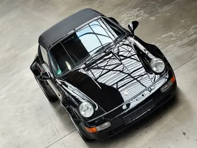 Begagnad Porsche 964 250 HK (183 kW) 1992 Svart Cab