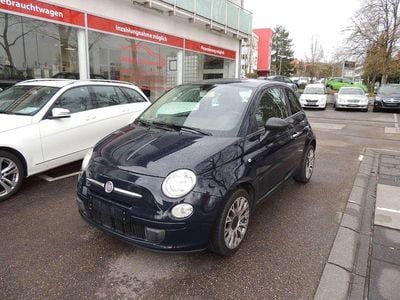 Gebraucht Fiat 500 Lounge 69 PS (50 kW) 2011 Blau Kleinwagen