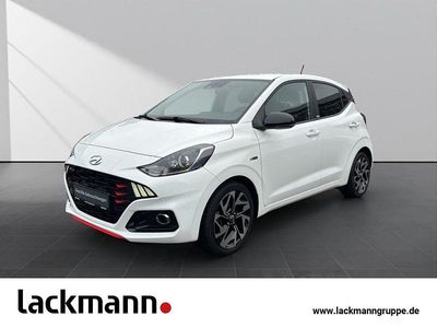 Gebraucht Hyundai i10 N Line 101 PS (74 kW) 2021 Weiss Kleinwagen