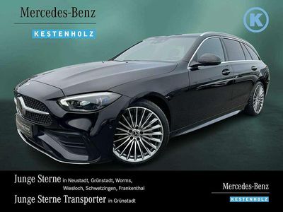 Gebraucht Mercedes C200 AMG 163 PS (119 kW) 2022 Unilack schwarz Kombi