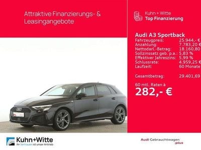Gebraucht Audi A3 Sportback e-tron Ambiente 204 PS (150 kW) 2021 Mythosschwarz metallic Kleinwagen