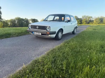 Gebraucht VW Golf II 55 PS (40 kW) 1986 Weiß Kleinwagen
