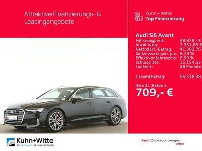 Gebraucht Audi S6 Ambiente 344 PS (253 kW) 2023 Mythosschwarz metallic Kombi