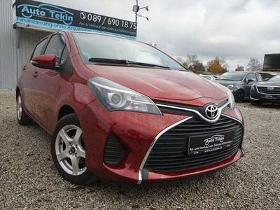Gebraucht Toyota Yaris Comfort 99 PS (72 kW) 2014 Rot Kleinwagen