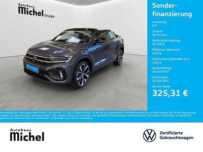 Usata VW T-Roc Cabriolet Style 150 CV (110 kW) 2025 Grigio Cabrio