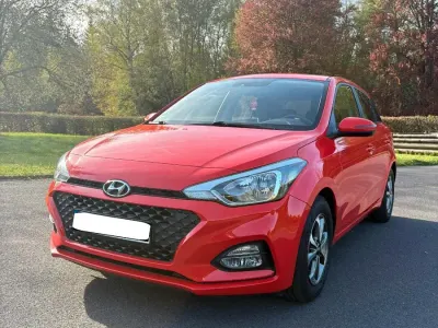 Brugt Hyundai i20 Trend 100 HK (73 kW) 2020 Rød Hatchback