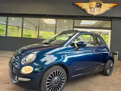 Gebraucht Fiat 500 Lounge 69 PS (50 kW) 2018 Blau Cabrio