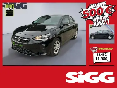 Gebraucht Opel Corsa Edition+ 101 PS (74 kW) 2023 Diamant schwarz Kleinwagen