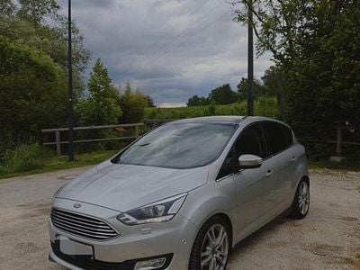 Gebraucht Ford C-MAX Titanium 150 PS (110 kW) 2016 Silber Van / Kleinbus